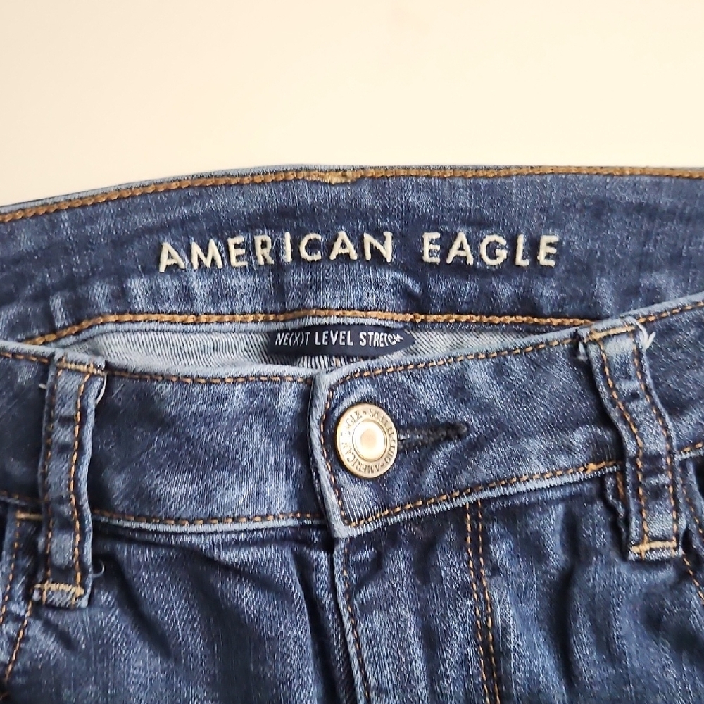 American Eagle Next Level Stretch Blue Denim Jeans